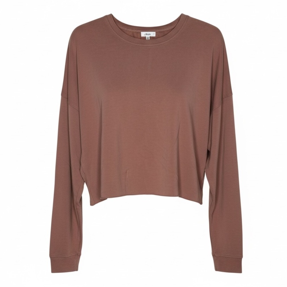 Knix Pink Pullover Cropped Sweatshirt